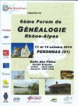 6ème forum régional de généalogie